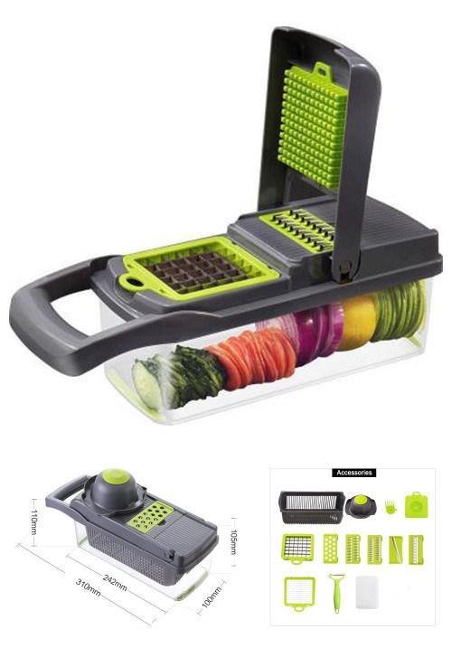 16 Sets Vegetable Slicer Cutter | Kitchen Altitude