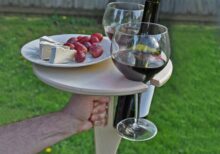 Outdoor Detachable And Foldable Wine Rack