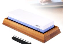 Blue And White Double-sided Oil Carnation Base Oilstone Set