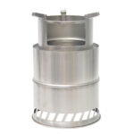 Outdoor Portable Round Wood Stove Charcoal Stove
