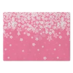 Cutting Board Cherry Blossoms Design