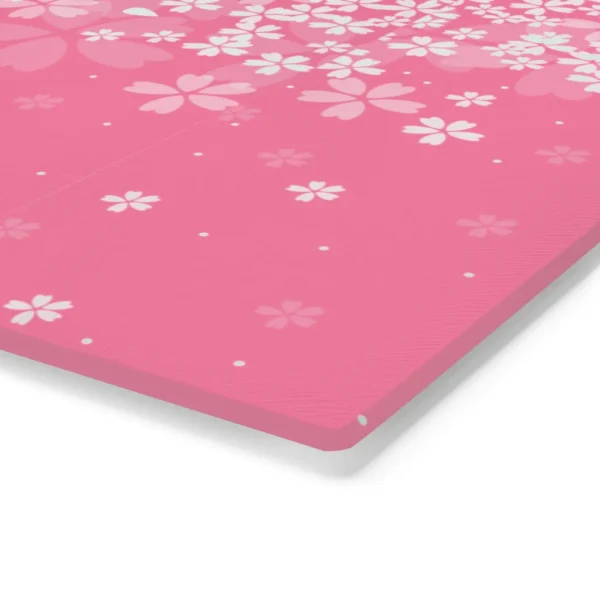 Cutting Board Cherry Blossoms Design