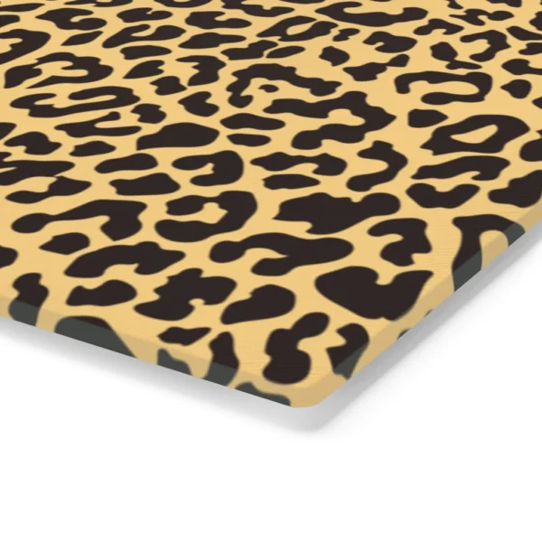 Cutting Board Leopard Design Pattern