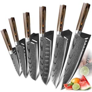 Damascus Steel Knife Japanese