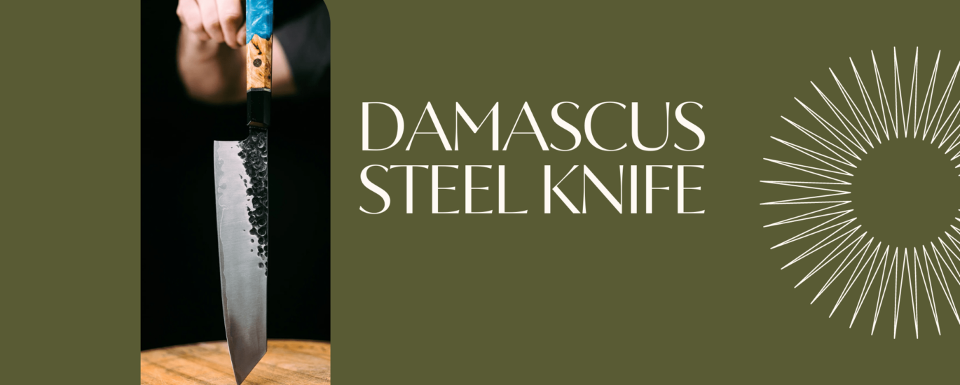 Damascus steel knife