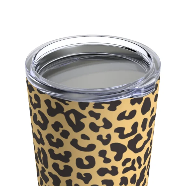 Leopard Tumbler 20oz Stainless Steel Insulated Travel Mug with Lid