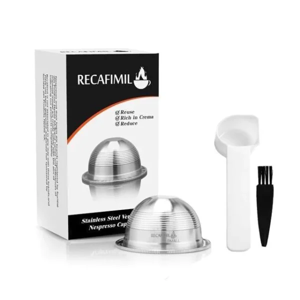 Refillable Nespresso Pods for Vertua & Delonghi
