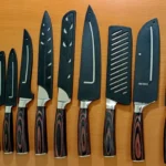 Damascus Steel Kitchen Knife Set photo review