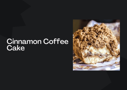 cinnamon coffee cake