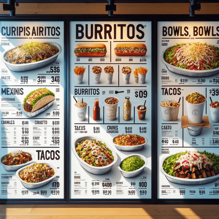 Chipotle Menu