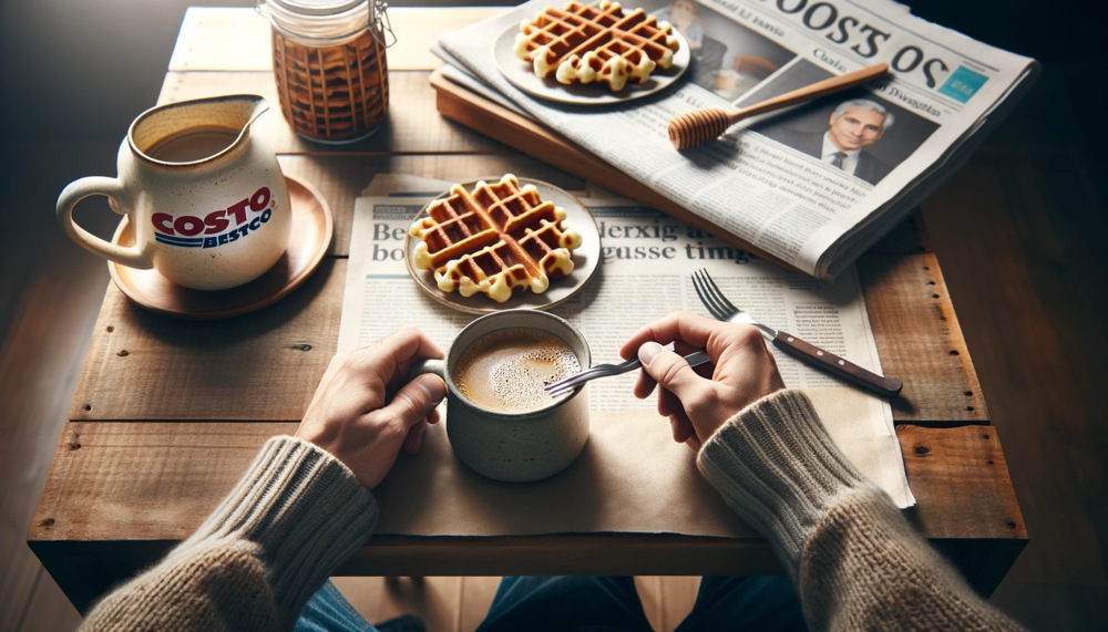 belgian waffles from costco