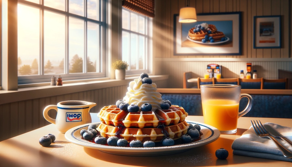 belgian waffles ihop