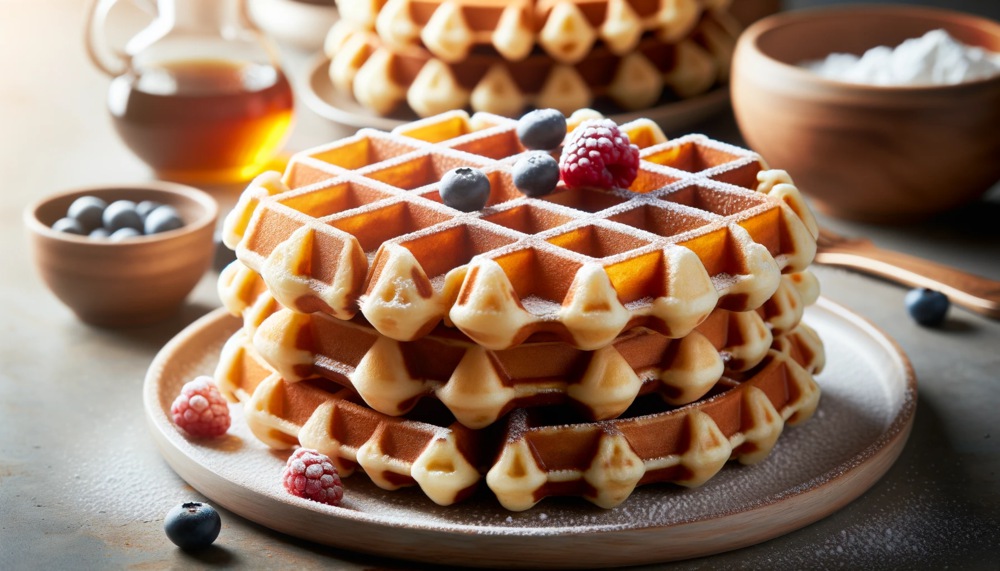 belgian waffles mix