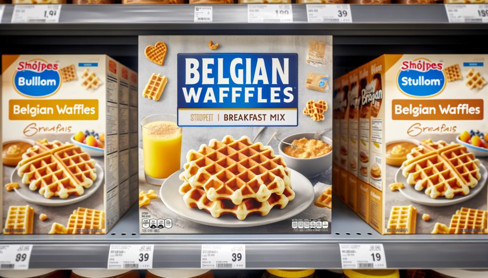 belgian waffles mix