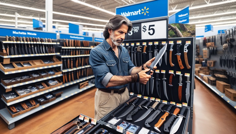 machetes at walmart