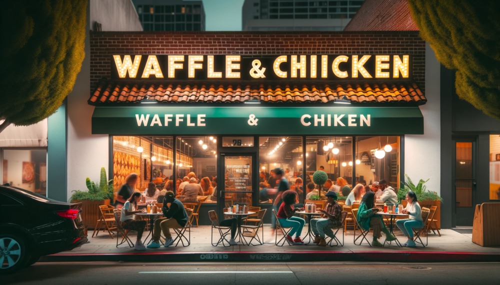 waffle and chicken near me